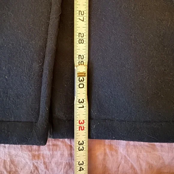 L.L. Bean Italian Wool Navy Blue Double Breasted Peacoat, Men's M - Picture 11 of 11